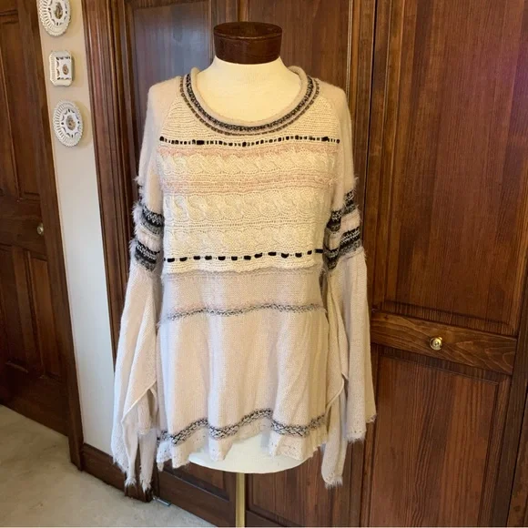 Free People Bell Sleeve Sweater - Picture 2 of 14